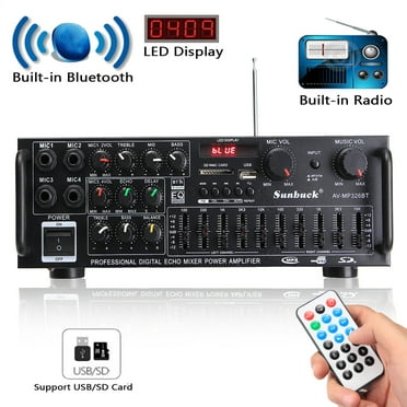 PYLE PT260A - 200 Watts Digital AM/FM Stereo Receiver - Walmart.com