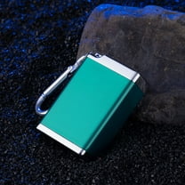 Home Storage - Ashtray Portable With Lid Ashtray Pocket Key Chain Ashtray To The Test Odors Container Light Ash Metal Leak-proof Mini Trash Can For Outdoor Use Camping Storage Trunks & Bag