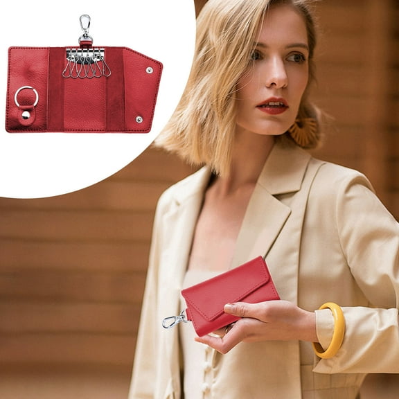 Home Storage - Cowhide Car Keycase Home Keycase Men's Keycase Partner Glossy Without Burrs Storage Trunks