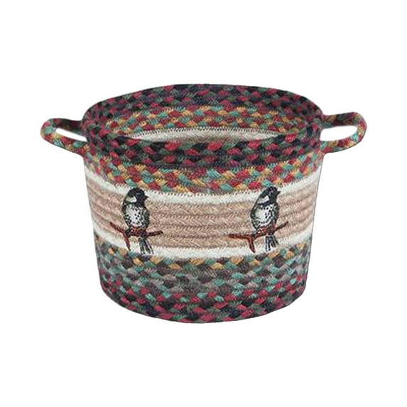 Home Storage Decor UBP-81 Chickadee Printed Utility Basket 9"x7"