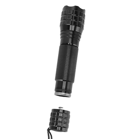 Home Storage Infrared Flashlight, Handheld Infrared Flashlight Zoomable Aluminum Alloy for Hunting