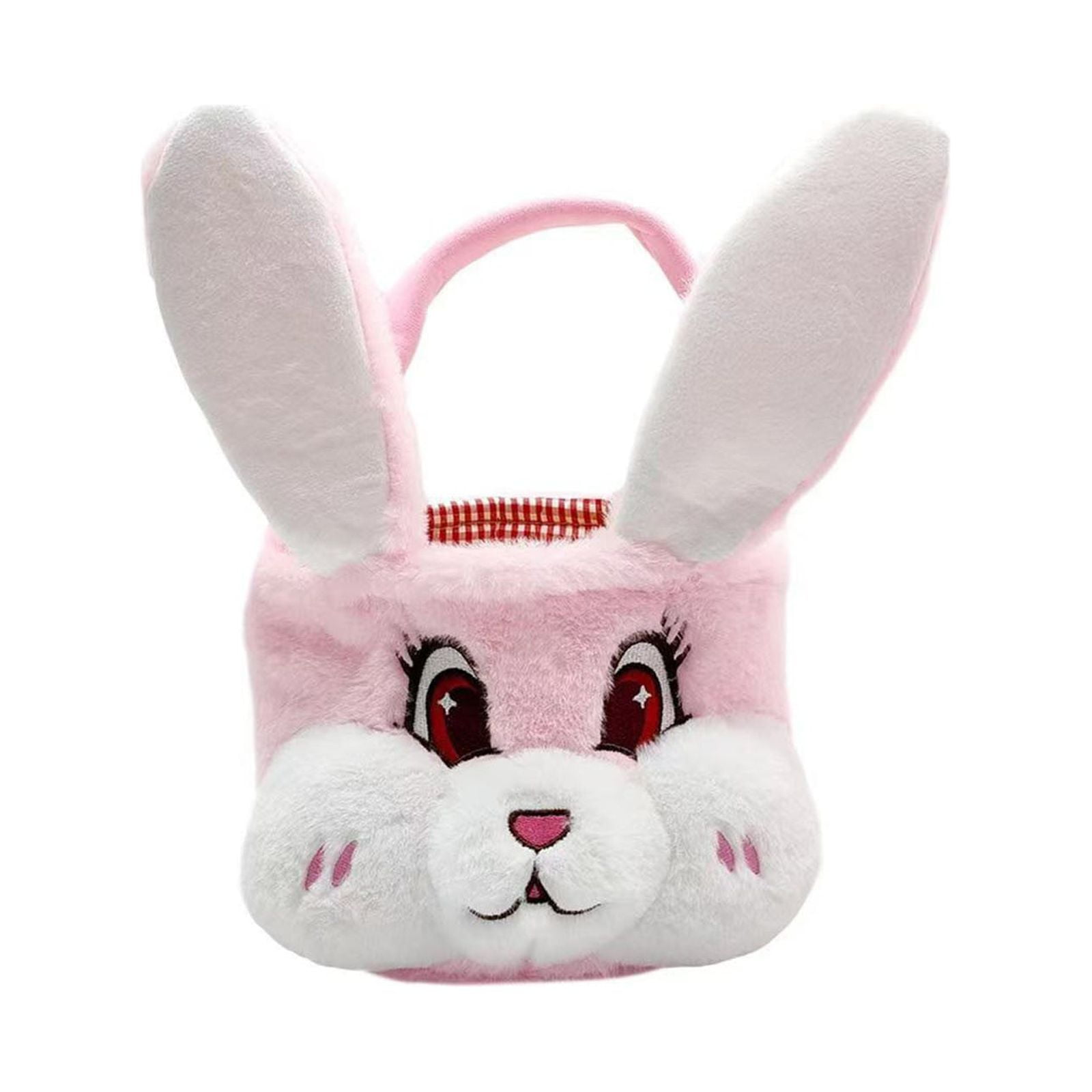 Home Storage Jioakfa Rabbit Plush Basket Cute Rabbit Carrying Bag