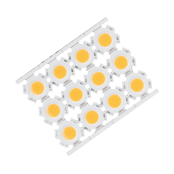 Home Storage LED Chips COB Light Emitter DIY Indoor Lighting Spotlights Downlight Ceiling Lamp 5W 15-17V 12Pcs