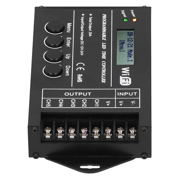 Home Storage LED Light Controller Multifunctional WiFi Programmable Lamp Timing Switch Controller