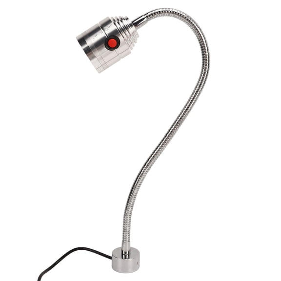 Home Storage LED Machine Tool Lamp, Professional 900lm LED Working Light with Flexible Gooseneck Magnetic Base for CNC Punching Machine for Work Bench