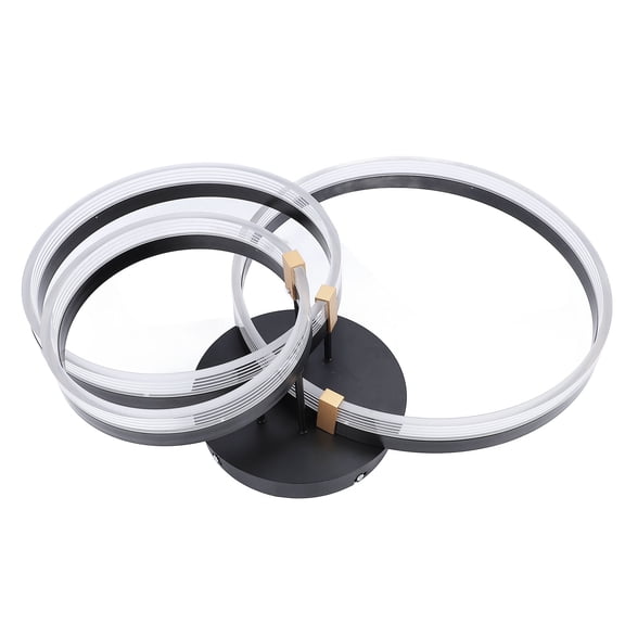 Home Storage Modern Ceiling Light Fixture, Prevent Stroboscopic High CRI Bright LED Modern Ceiling Light Fixture Flush Mount Lamp Stylish Erosion for Living Room