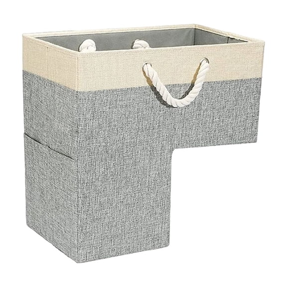Home Storage Solution Basket Designed for Efficient Space Use in Corner