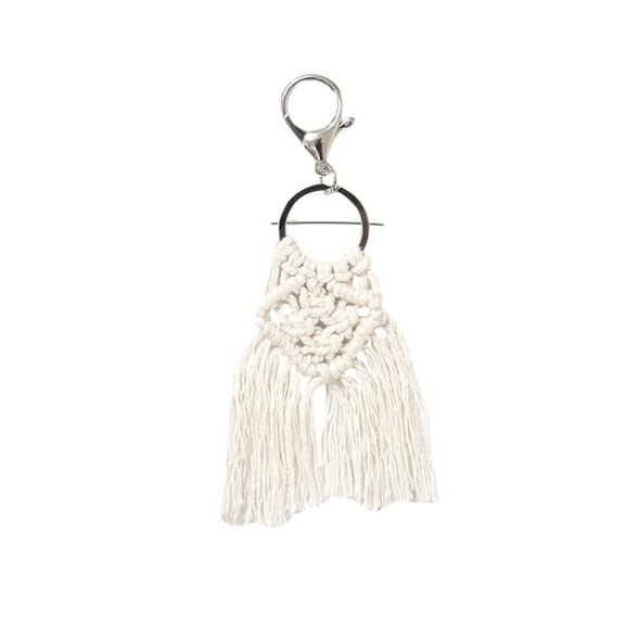 Home Storage - Vintage Tassel Keychain Key Ring for Waist Bag Storage Trunks & Bag