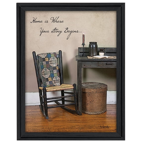 TrendyDecor4U Home Story By Susan Boyer Printed Wall Art BOY147-405
