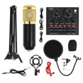 thumbnail image 1 of Home Studio Recording Kit Podcast Music Mixer Equipment Condenser Microphone Set, 1 of 14