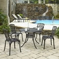 thumbnail image 1 of Home Styles Largo 5PC Dining Set w/ Cushions-Chair Option:4 Arm Chairs, 1 of 4