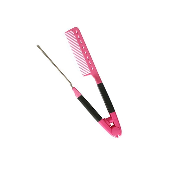 Home Styling Hair Straightening Comb With V Shape Straight Combs Fashion Parting Comb For Women Quick Use