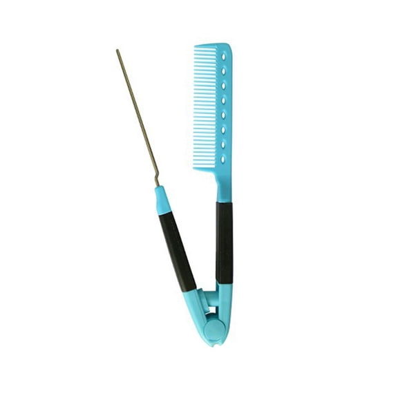 Home Styling Hair Straightening Comb With V Shape Straight Combs Fashion Parting Comb For Women Quick Use