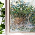 thumbnail image 1 of Home Sun Blocking Frosted Window Film Privacy 3D Static Flower Glass Window Sticker, 1 of 12