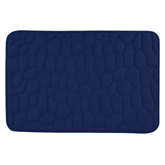 Home Supplies Kezqiaxn Memory Cotton Bathroom Floor Mat Bathroom Water Absorbent Non Slip Mat Living Room Bedroom Kitchen Entrance Carpet Dark Blue