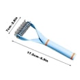 thumbnail image 1 of Home Supplies Clearance Kezqiaxn Pet Knotting Comb Special for Dogs to Shave, Remov Hair, Remov Hair and Clean The Tool Cats Comb to Remov Floating Hair and Knot Articles Light Blue Medium, 1 of 5