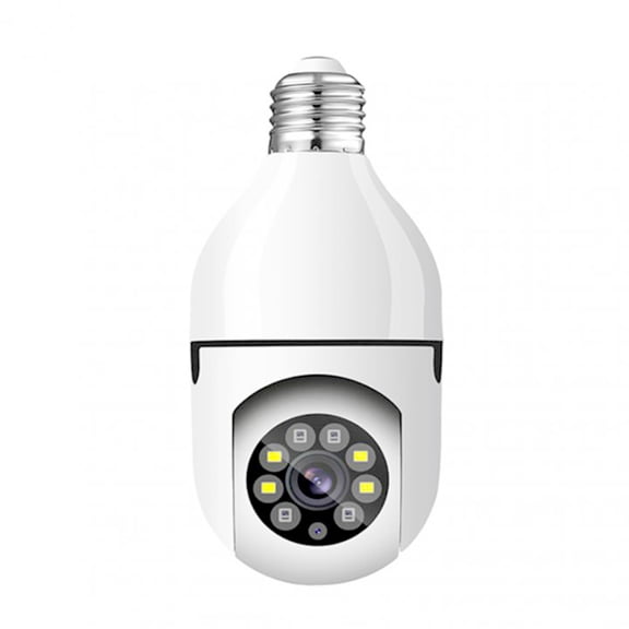 Home Surveillance Camera Camera WiFi 360 Panoramic Bulb Camera 1080P Security Camera with 2.4GHz WiFi 360 Degree Panoramic viewing Wireless Home Surveillance Camera Night Two Way Audio Smart Motion