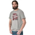 thumbnail image 1 of Home Sweet Alabama Cool Distressed Men's Graphic T Shirt Tees Brisco Brands S, 1 of 4