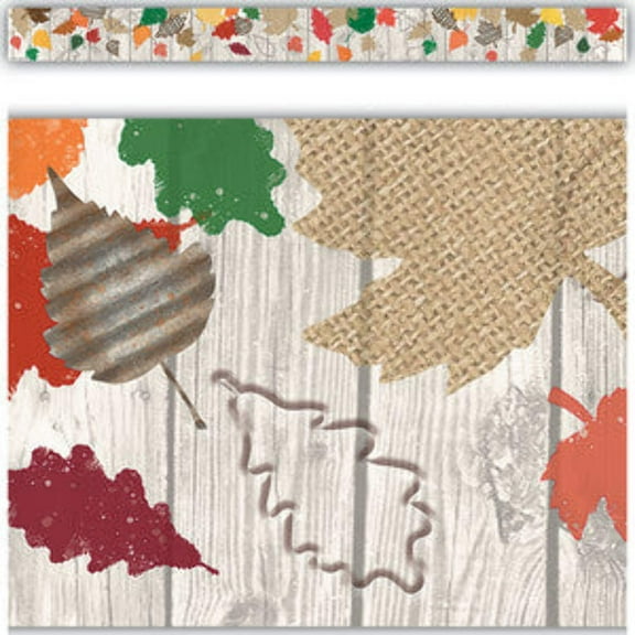 Home Sweet Classroom Happy Fall Straight Border Trim [TCR8707]