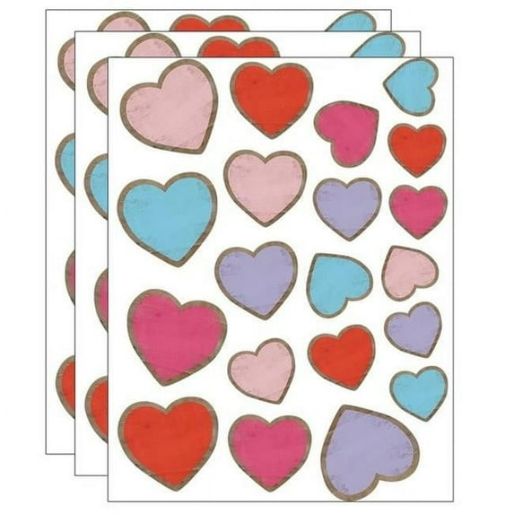 Home Sweet Classroom Hearts Accents with Assorted Sizes, Pack of 3