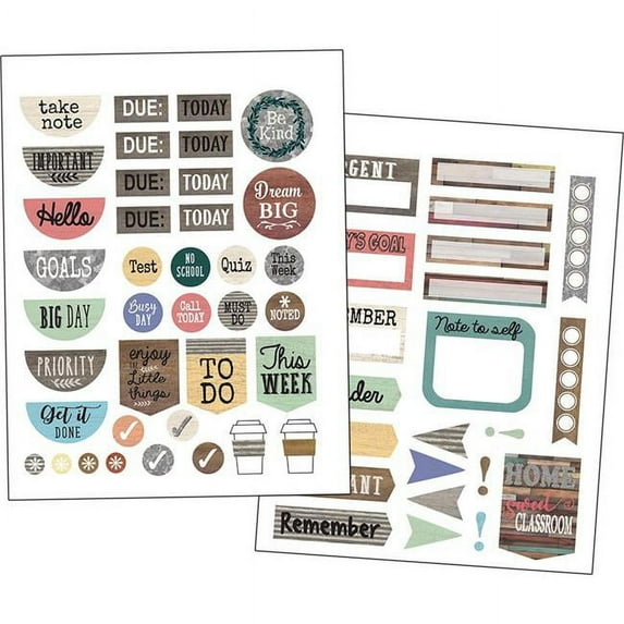 Home Sweet Classroom Planner Stickers, 180 Per Pack, 6 Packs