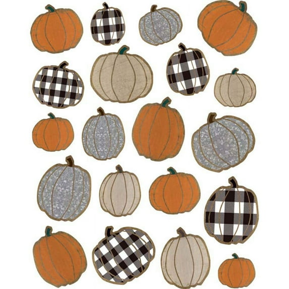 Home Sweet Classroom Pumpkins Stickers, Pack of 120 | Bundle of 10 Packs