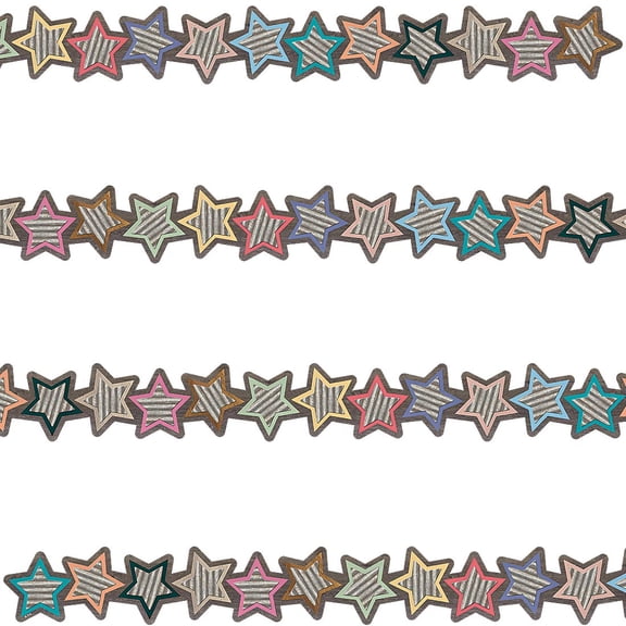 Home Sweet Classroom Stars Die-Cut Border Trim by Teacher Created Resources
