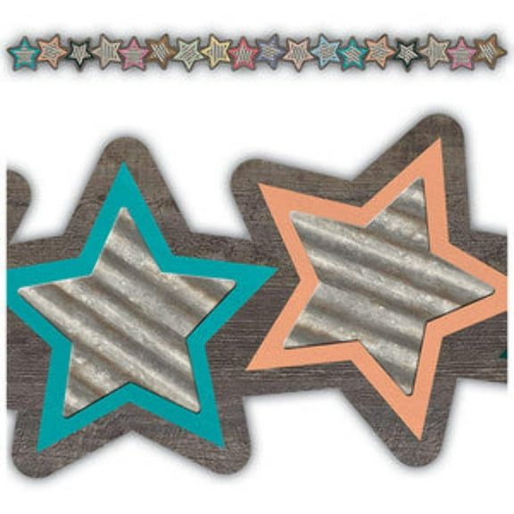 Home Sweet Classroom Stars Die-Cut Border Trim [TCR8813]