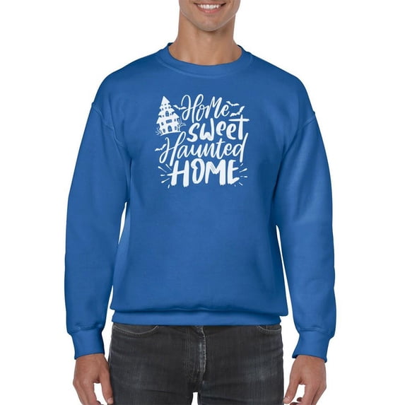 Home Sweet Haunted Home Sweatshirt Men -Image by Shutterstock, Male x-Large