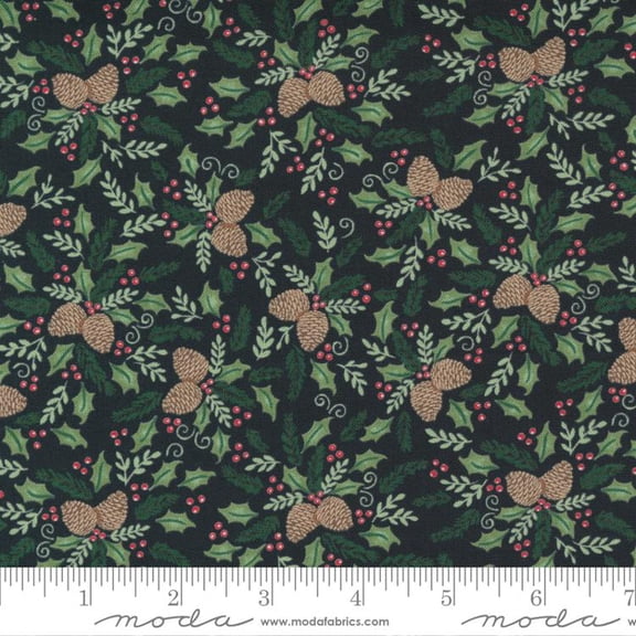 Home Sweet Holidays - Black - 6004 15 - Moda