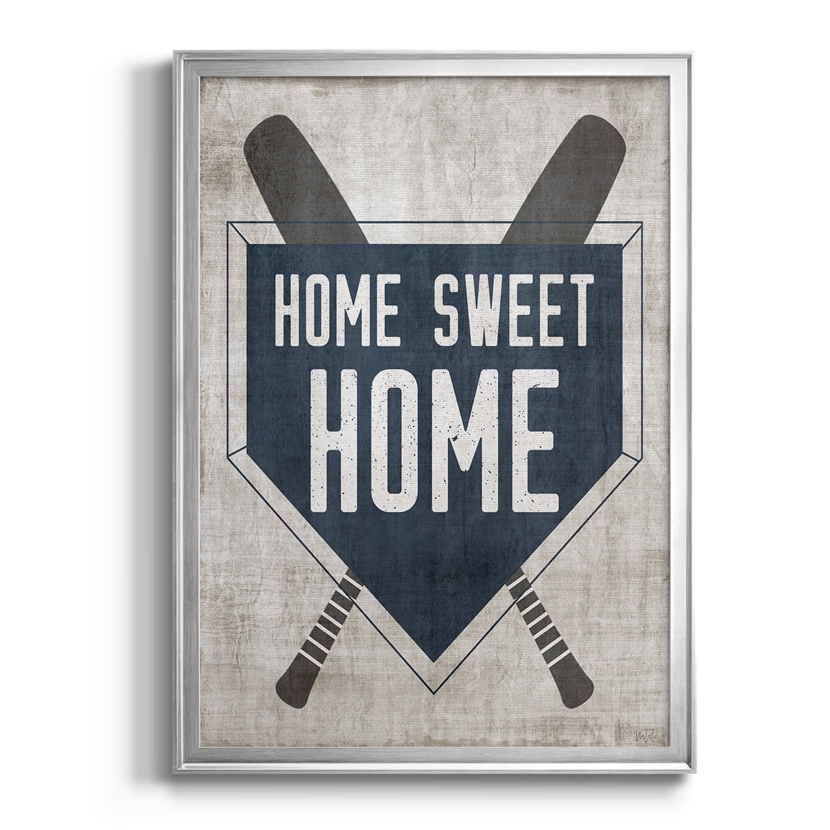 Home Sweet Home Base Premium Framed Print - Ready to Hang