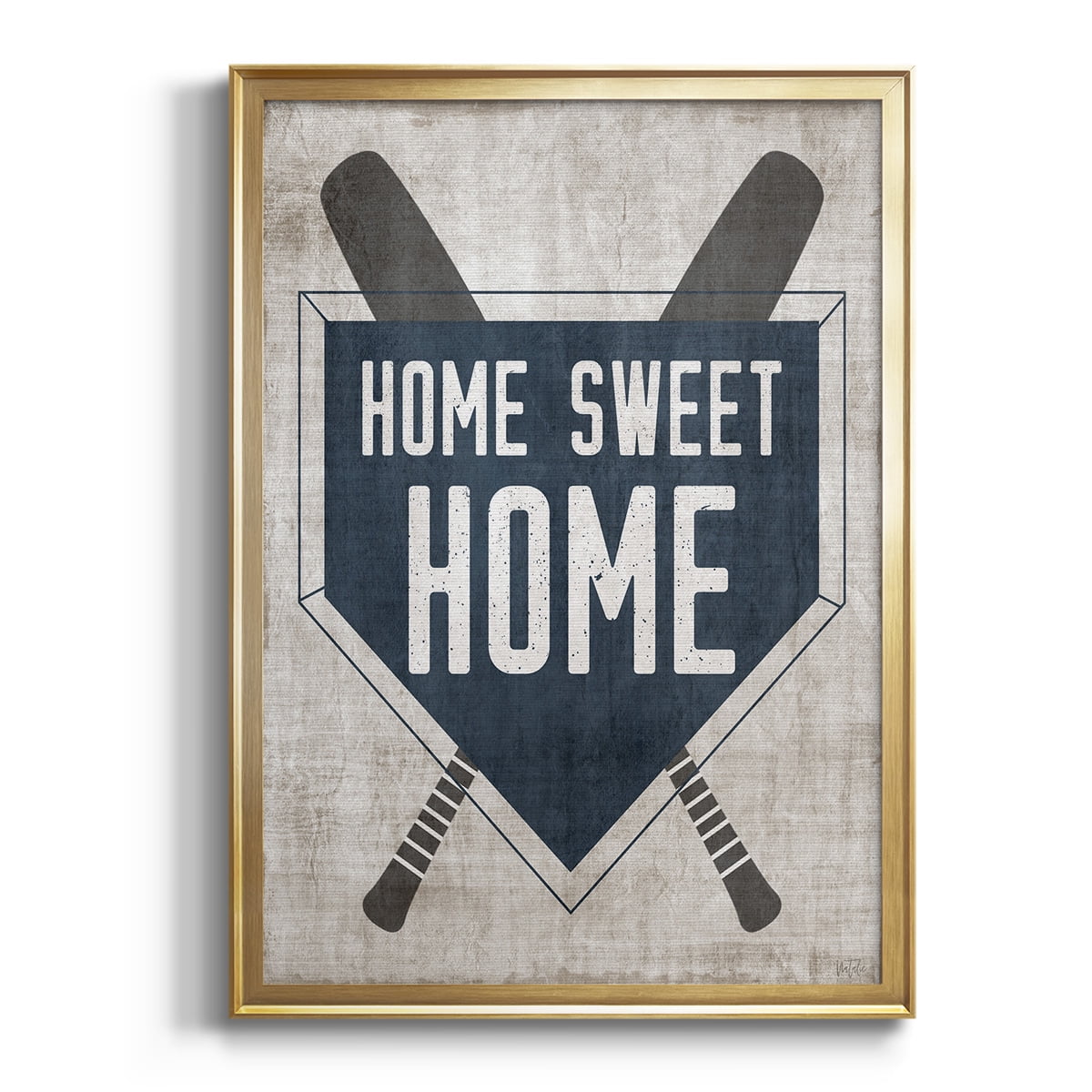 Home Sweet Home Base Premium Framed Print - Ready to Hang