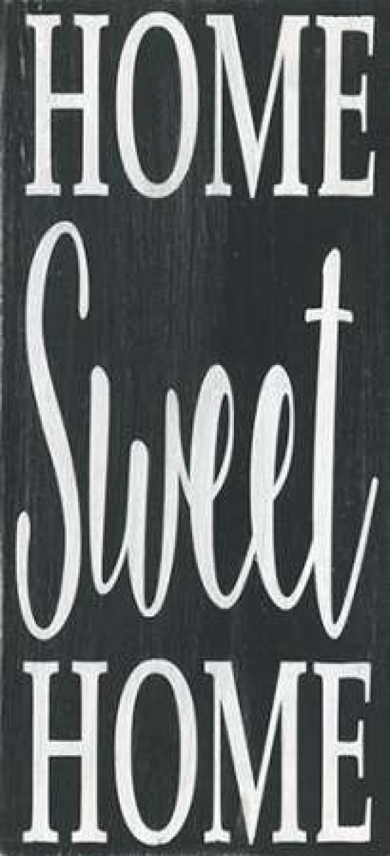 Home Sweet Home Canvas Art - Alli Rogosich (10 x 20)