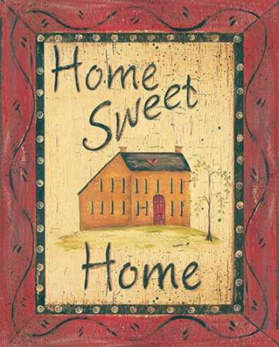 Home Sweet Home Canvas Art - Jo Moulton (24 x 30)