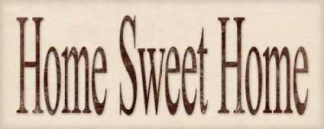 Home Sweet Home Canvas Art - Stephanie Marrott (10 x 20)