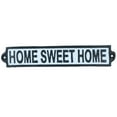 thumbnail image 1 of Home Sweet Home Cast Iron Sign Plaque Door Wall House Gate Post Yard Hall, 1 of 5