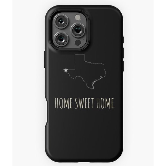 Home Sweet Home Cozy Quote Design Phone Case for iPhone 16 15 14 13 12 11 Pro Max