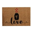 thumbnail image 1 of Home Sweet Home Doormat Indoor Outdoor Valentines Day Love Heart Welcome Summer Door Mats Non- Durable Entrance Mat for Home Entrance Outside Entry Yard Floor Patio 15.7x23.6 inches, 1 of 6