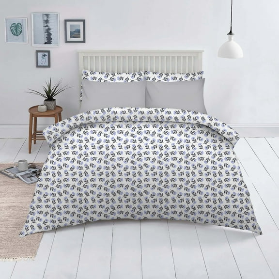 Home Sweet Home Dreams 3-Piece 400 Thread Count Egyptian Cotton Twin Sheet Set-Olivia Pattern