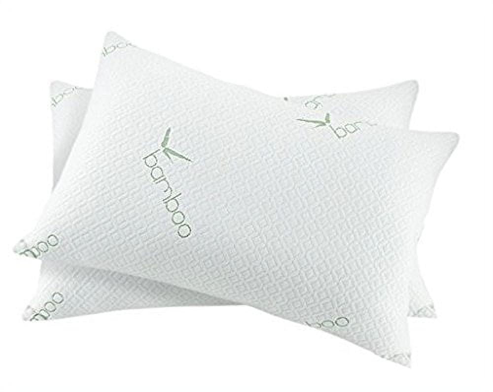 Home Sweet Home Dreams Hypoallergenic Bamboo Memory Foam Bed Pillows (2 Count)