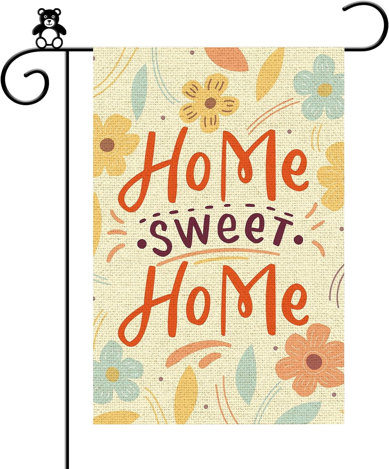 Home Sweet Home Garden Flag Double Sided, Home Yard Lawn Sign