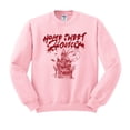 thumbnail image 1 of Home Sweet Home Haunted Sweatshirt Unisex Small Pink, 1 of 5