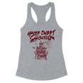 thumbnail image 1 of Home Sweet Home Haunted Tank Top Fitted Racerback Women's Large Heather Grey, 1 of 5
