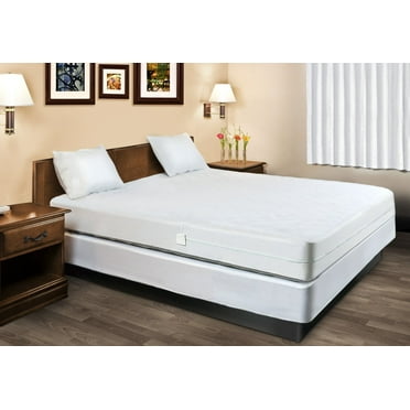 Home Sweet Home Hypoallergenic Waterproof Zippered Bed Bug Mattress Encasement (King Size)