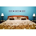thumbnail image 1 of Home Sweet Home Picture Art Living Room Peel & Stick Sticker Vinyl Wall Decal 10 X 40 Inches, 1 of 1