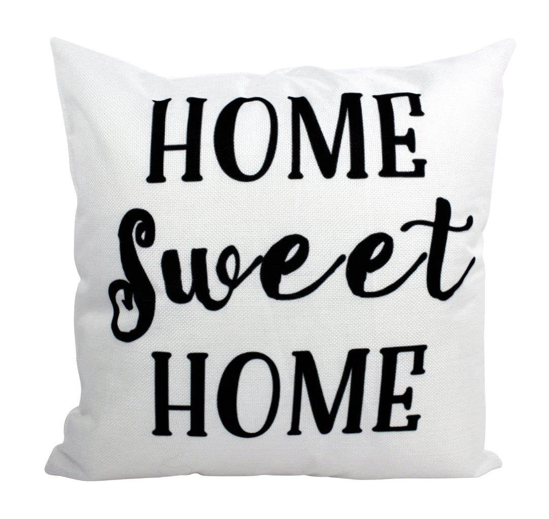 Home sweet top farmhouse pillow