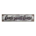thumbnail image 1 of Home Sweet Home Plaque (Set of 2) 36"x8"H Metal, 1 of 1
