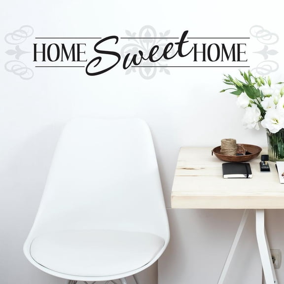Home Sweet Home Quote Wall Decals
