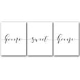 thumbnail image 1 of Home Sweet Home, Set of 3 Poster Prints, Home Wall Hanging Décor, Minimalist Prints, 1 of 4