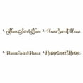 thumbnail image 1 of Home Sweet Home Sign Unfinished Wood Cutout Home Decor DIY Option 4- 48" Wide / 1/2", 1 of 3